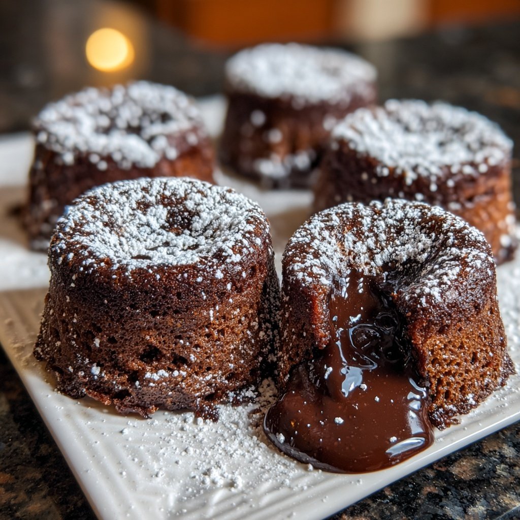 Classic Chocolate Lava Cakes