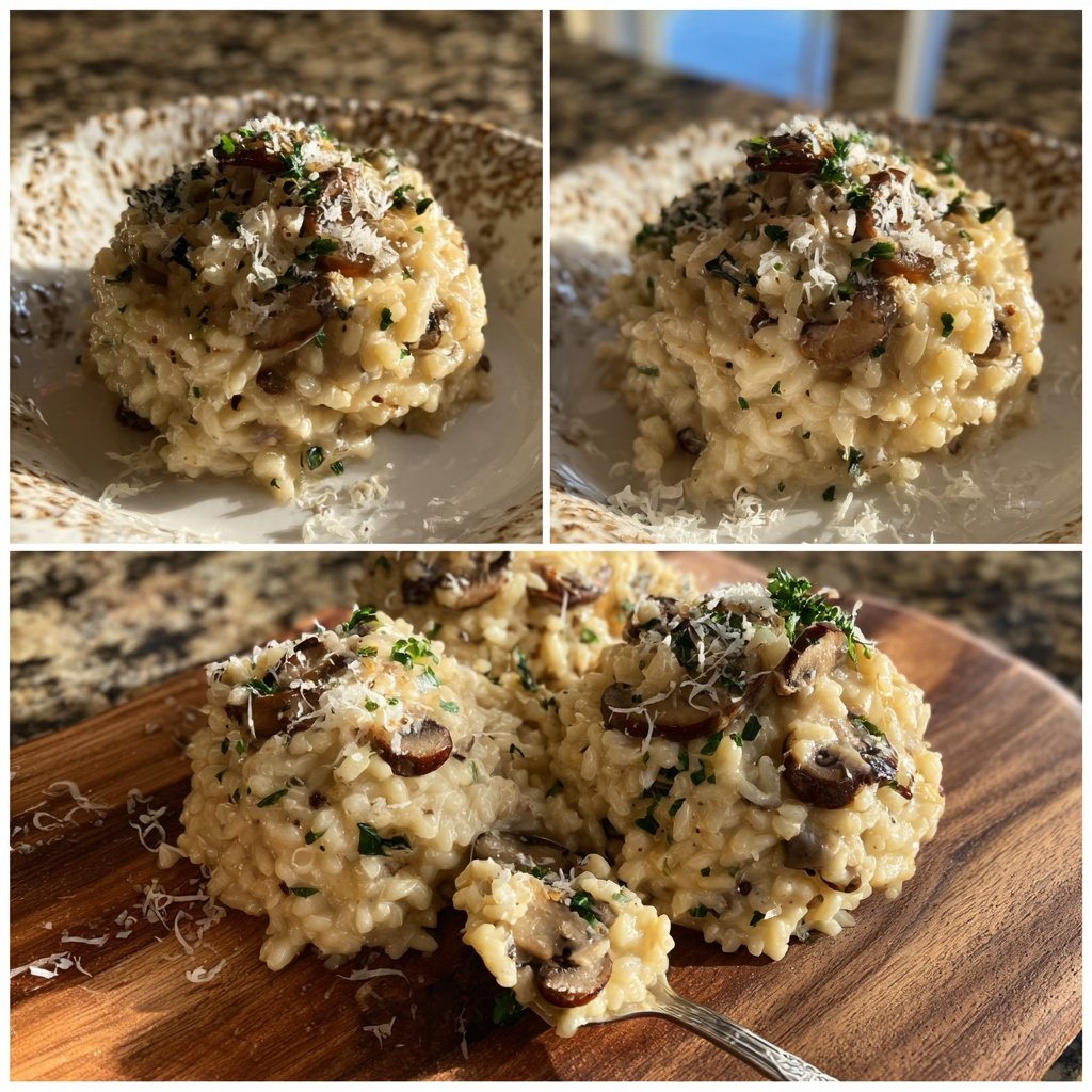 Creamy Mushroom Risotto