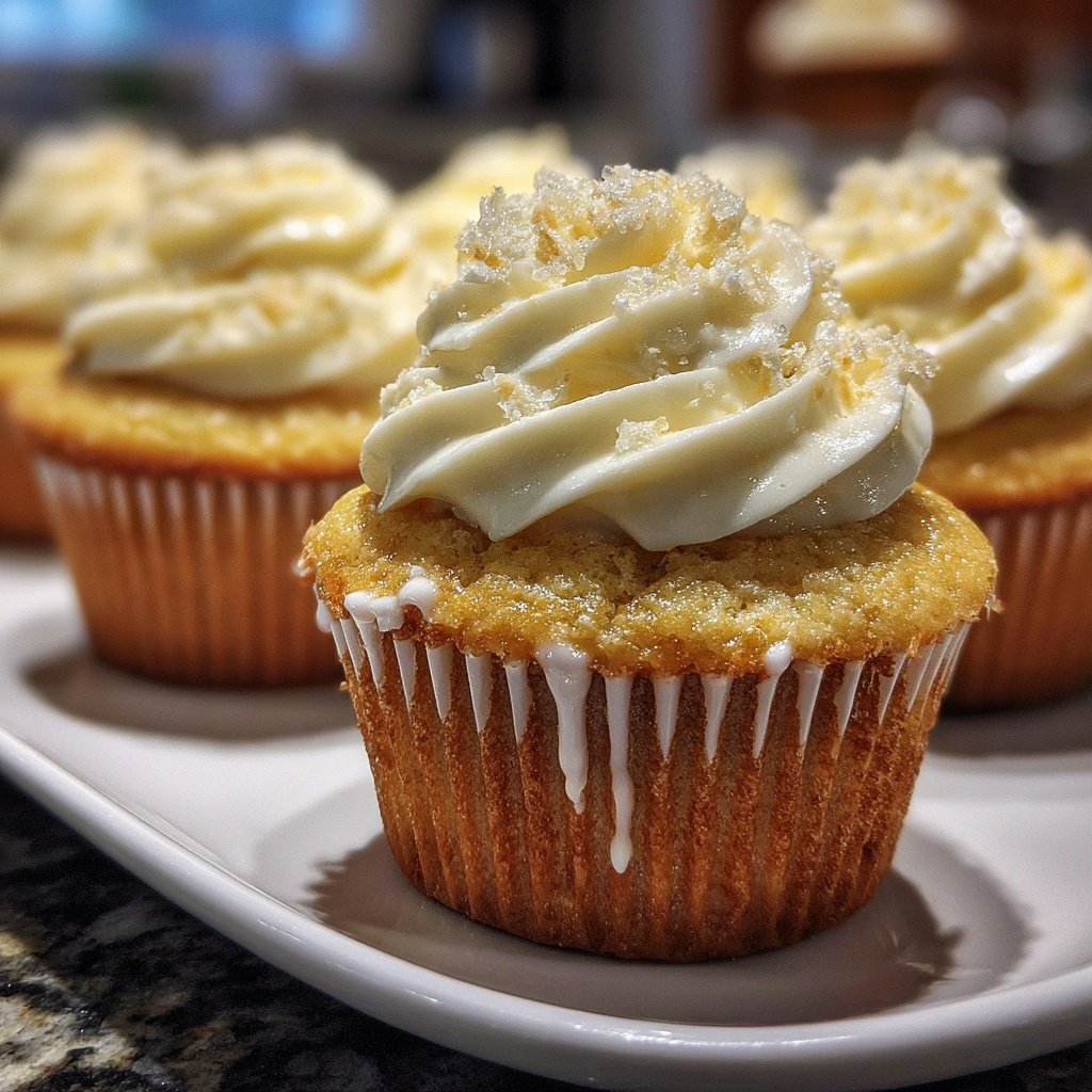 Simple One Bowl Vanilla Cupcakes