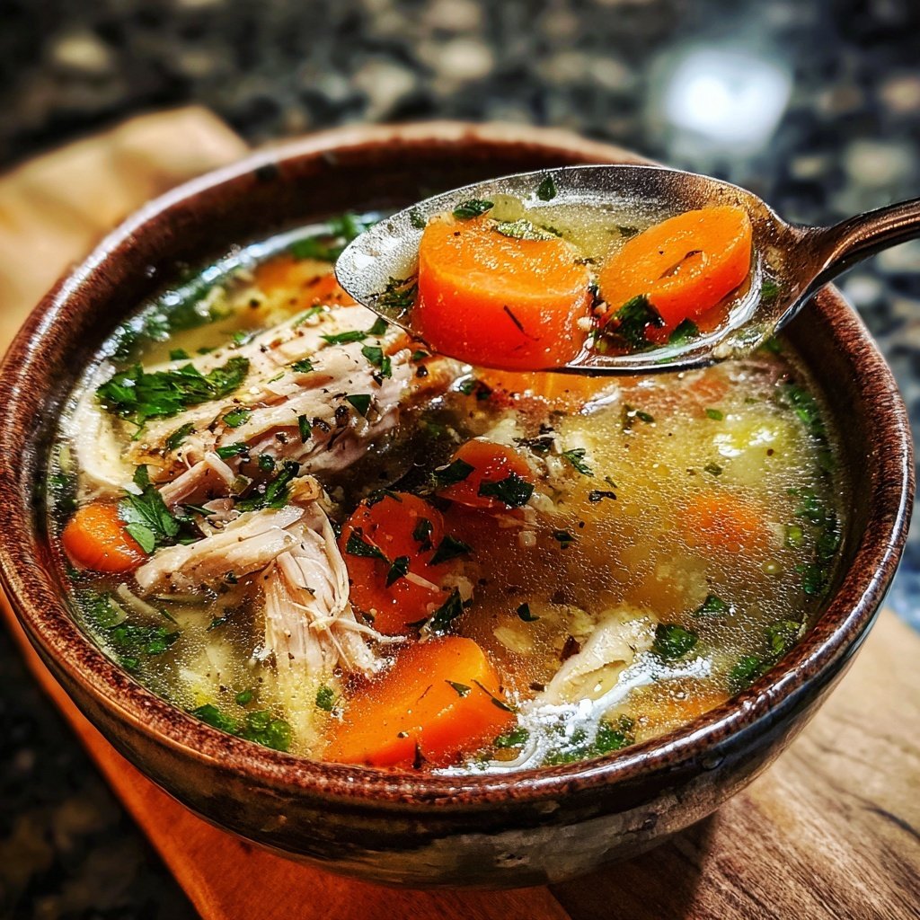 Spring Chicken Soup With Lemon