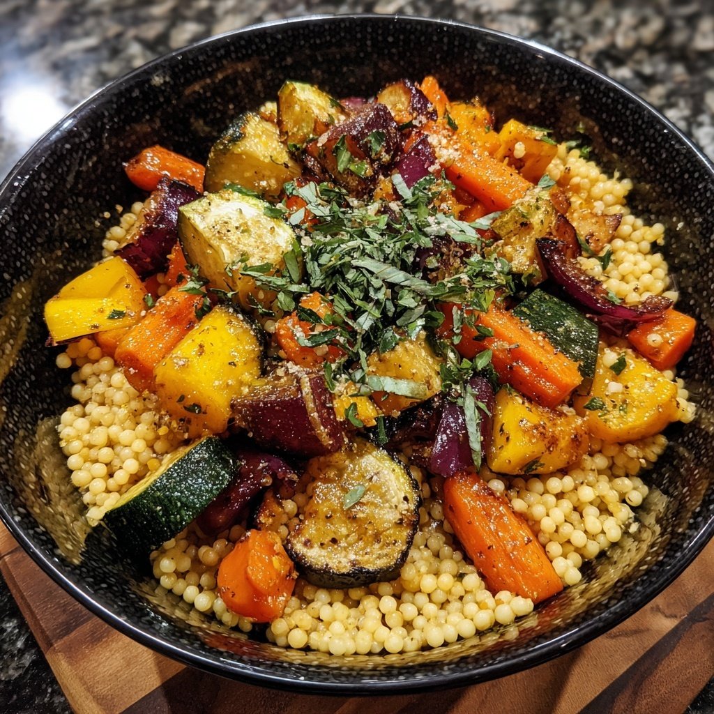 Herb Roasted Veggie Couscous