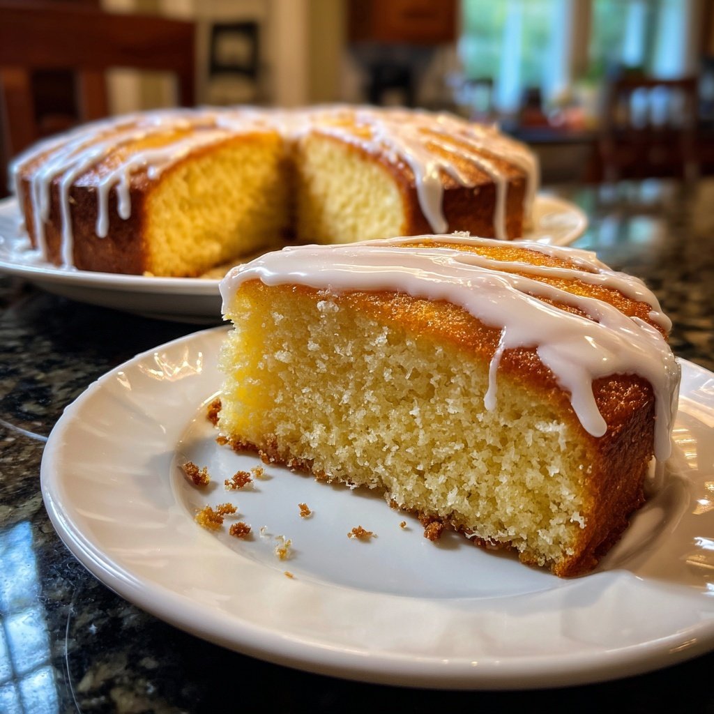Simple Vanilla Butter Cake