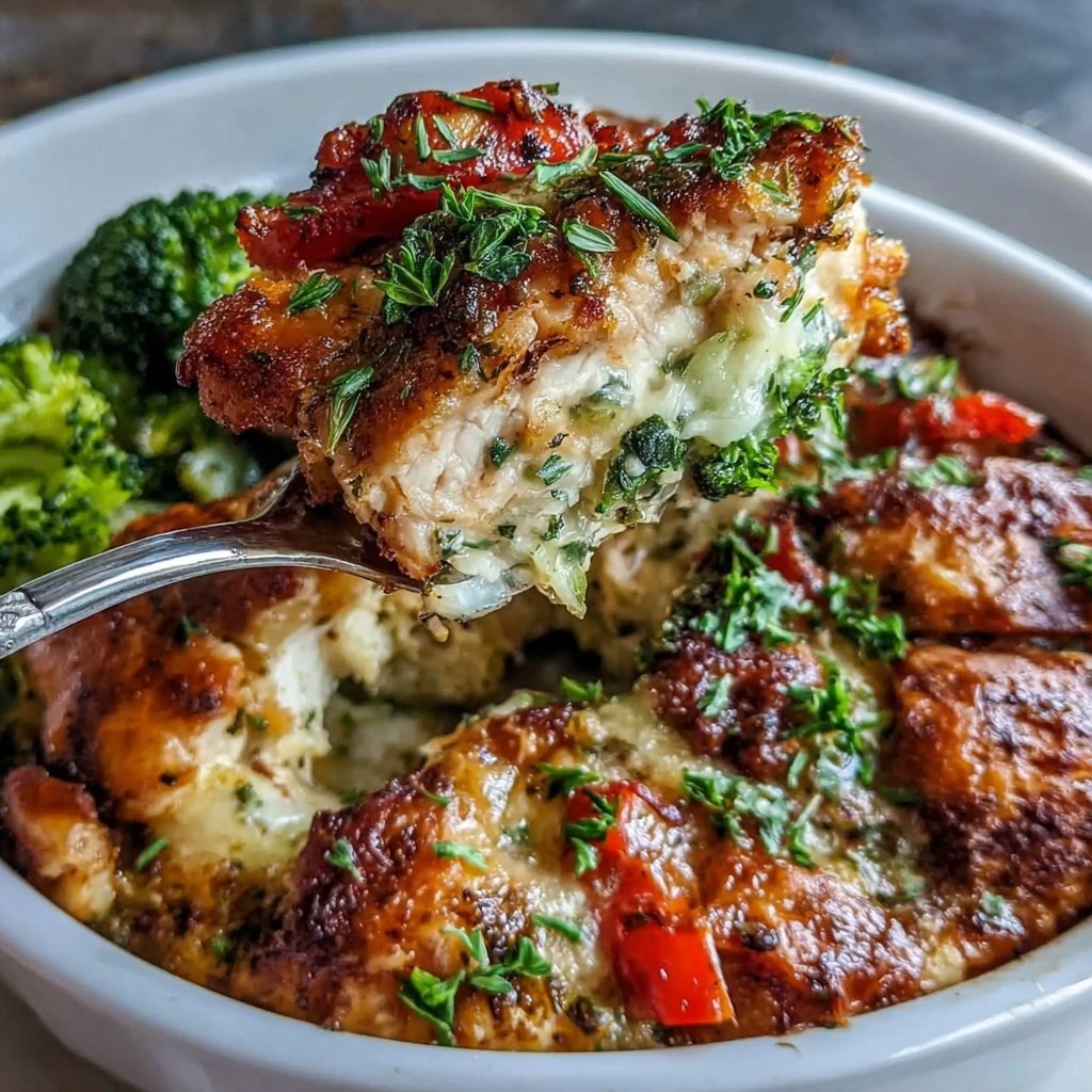 Easy Healthy Chicken And Vegetable Bake