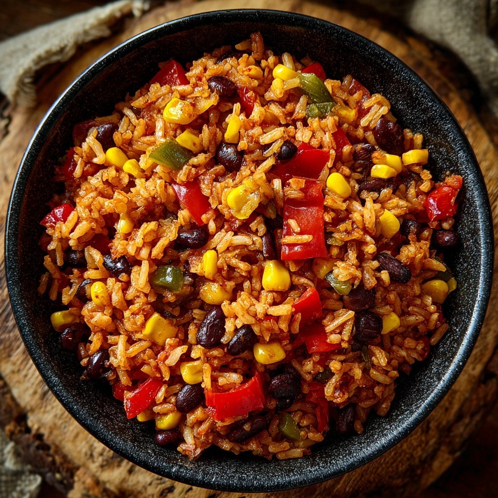 Smoky Paprika Veggie Rice