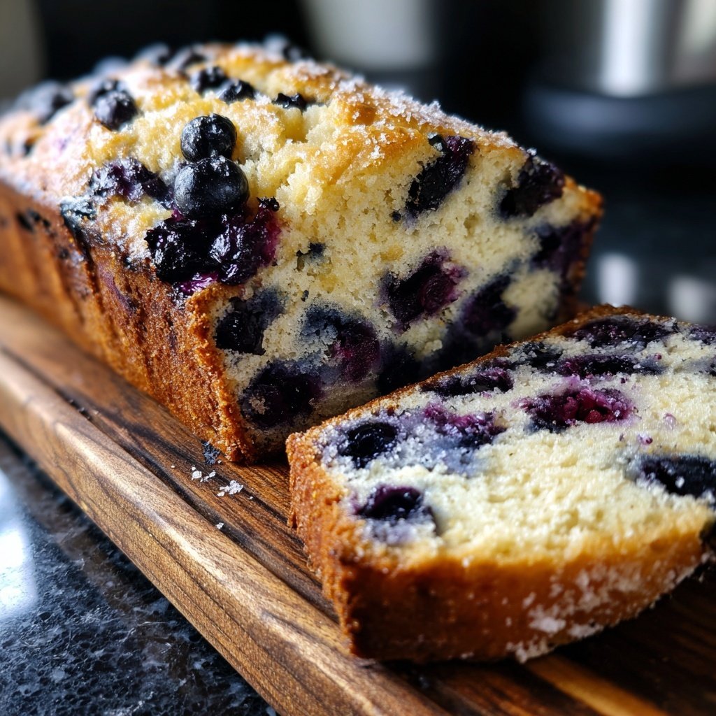 Blueberry Lemon Quick Bread