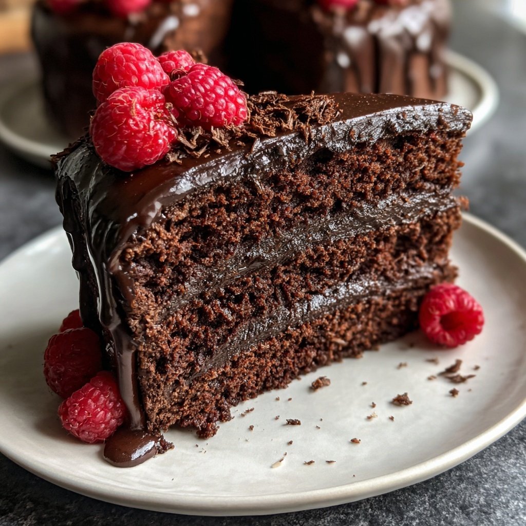 Chocolate Cake Made From Scratch