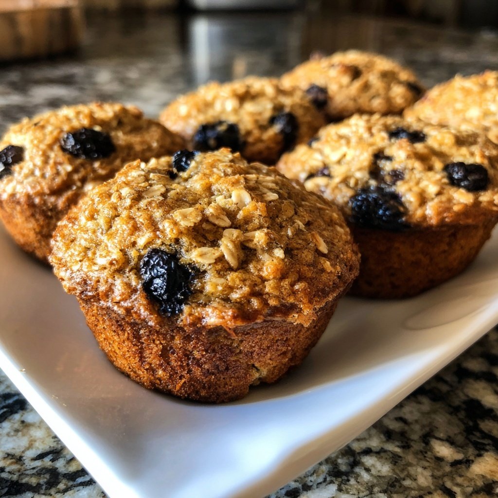 Healthy Oatmeal Muffins With Honey