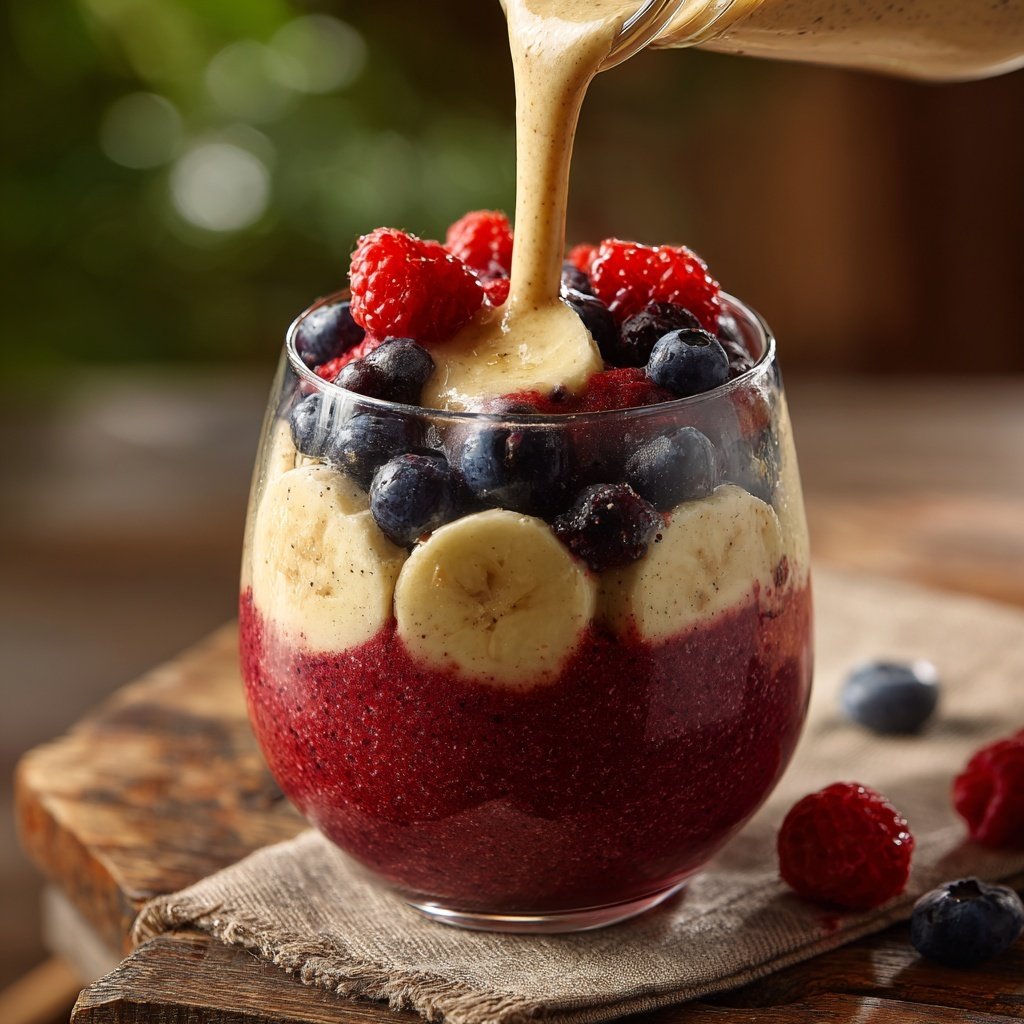 Berry Banana Breakfast Smoothie