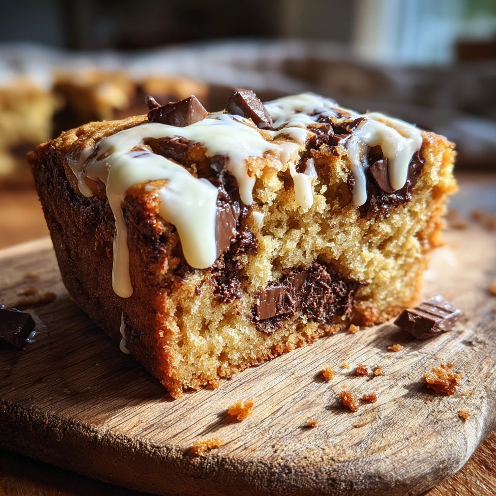 Chocolate Chip Snack Cake With Yogurt