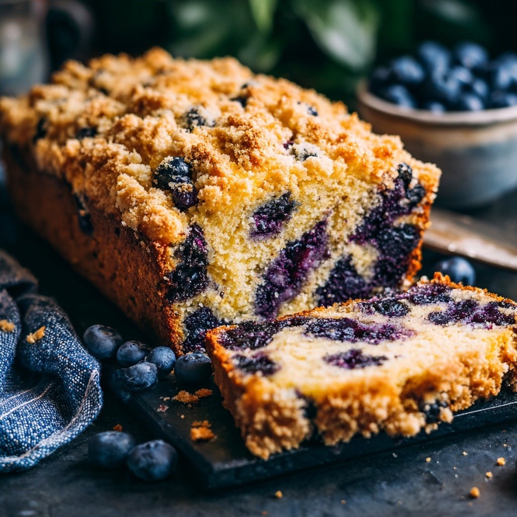Blueberry Lemon Breakfast Bread