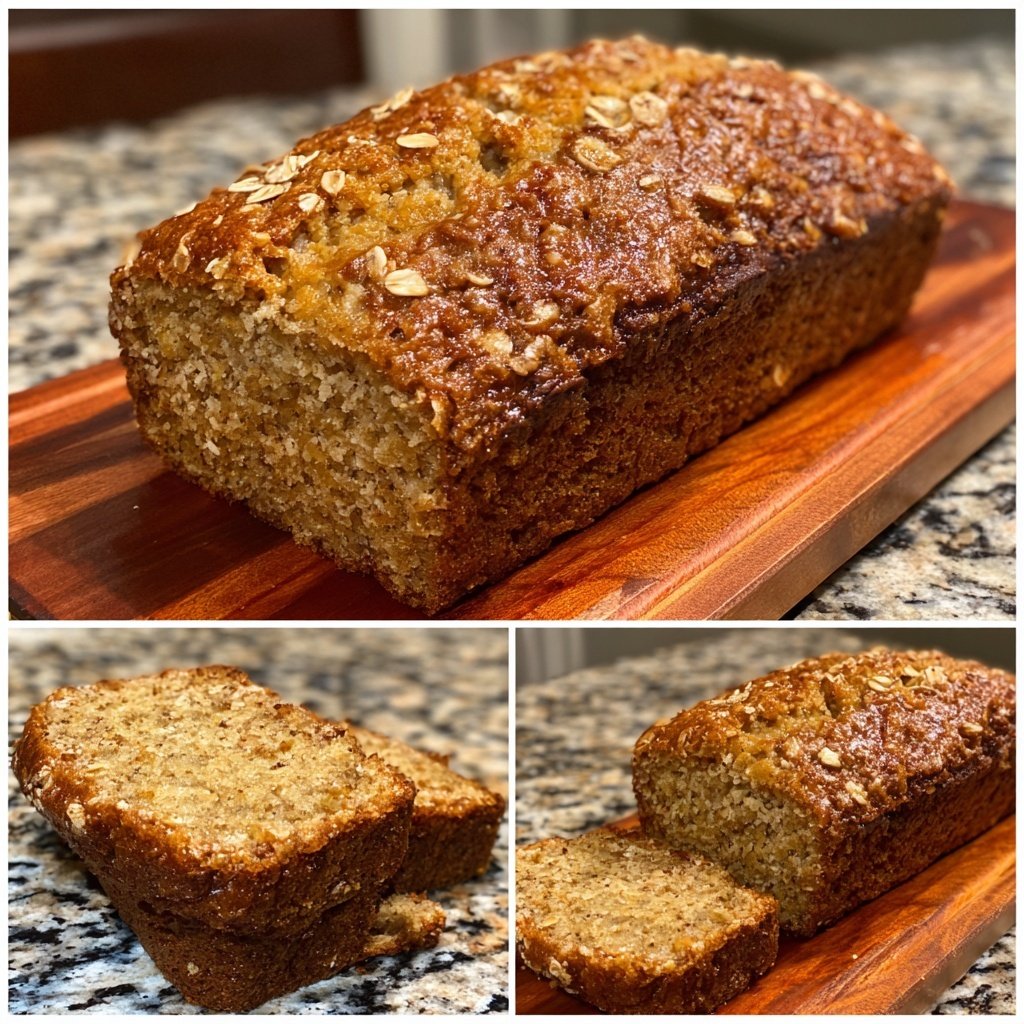 Banana Oat Yogurt Loaf